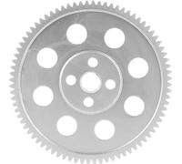 Engrenage à trous ronds,Engrenage à trous ronds 80 dents,Engrenage à trous ronds en alliage de zinc,Pièces pour robots,Pièces pour robots industriels