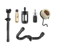 Engrenage à vis sans fin de pompe à huile pour tronçonneuse, pour Stihl MS180 MS170 018 017 Kit de filtre de tuyau de carburant pour engrenage à vis de pompe à huile de tronçonneuse