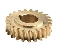 Engrenage à vis sans fin de rechange en laiton pour souffleuses à neige Stage 2 compatibles avec les modèles tels que 536886540 et 536886110 Numéro de pièce 51405MA