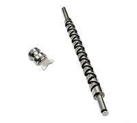Engrenage à vis sans fin en acier inoxydable pour Daiwa pour Seaborg 500MJ Bobine électrique de rechange 71,9 mm de longueur