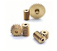 Engrenage à vis sans fin en cuivre 0,5 m, combinaison 12/15/16/18/32 dents, alésage étagé 2/3 mm, modèle à monter soi-même(6x10x2MM,12 Teeth-3.12mm T5)