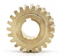 Engrenage à vis sans fin en laiton, métal robuste pour souffleuses à neige de phase 2 536886540 536886110 204167 51405MA Remplacement à deux étapes