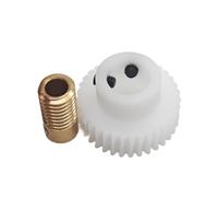 Engrenage à vis sans fin en plastique 0,5 m 20 dents, alésage de 6 mm, tige en cuivre, alésage de 3 à 5 mm, autobloquant(3mm bore rod)