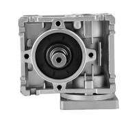 Engrenage à vis sans fin NMRV-030, rapport de réduction 10:1, alliage d'aluminium, adapté pour l'exploitation minière, le pressage, les moulins et les portes automatiques