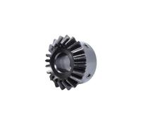Engrenage conique droit à 90°, 1 module 20T/25T/30T, alésage 8-30 mm, rapport de vitesse 1:1, pignon pour équipement CNC(2 Module 25T Bore 20mm+Keyway 6mm)