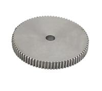 Engrenage cylindrique 1M-81/82/83/84/85/86/87/88/89/90T SC45#, dents souples en acier au carbone, for pièces de transmission(1M85T - Bore 10 mm)