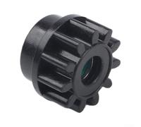 Engrenage de rechange pour seau de serpillère avec roulement, pédale d'embrayage pour têtes de serpillère, installation facile, flèche pour indicateur de direction, blanc/noir (blanc)