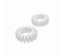 Engrenage de Remplacement (Lot de 2) Compatible avec HP OfficeJet Pro 6960 6970 6230 6950 6830 - Réparation du pignons Tige d'alimentation Papier de l'imprimante
