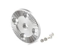 Engrenage de rosace de caméra de 31,8 mm avec filetage central | Disque d'engrenage en aluminium usiné pour améliorer et construire des joints de poignée avec quatre trous de montage