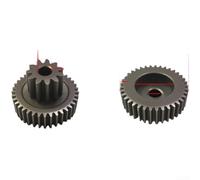 Engrenage de taille-haie sans balais 37 dents en alliage pièce de rechange robuste engrenages intérieurs pour l'entretien des ciseaux électriques Gris 27 mm