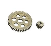 Engrenage de transmission de tronçonneuse de rechange 48/51 mm - Assemblage métallique à faible bruit pour tondeuse à gazon et pignon électrique de 20,3 à 30,5 cm avec trous ronds