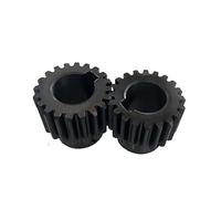 Engrenage d'entraînement de moteur en acier 1 pcs 1.25 M 1.25 Mod 25T Roue dentée Métal En Acier Au Carbone Pignon Pignon 12.7/14/16/19mm Alésage Engrenage Machine De Gravure Engrenage(12.7mm keyway 5