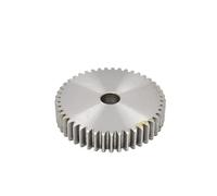 Engrenage d'entraînement de moteur en acier 1PCS Mod 1 Engrenage droit 1M 12 13 14 15 16 17 18T - 27 dents Engrenage de transmission en métal Engrenage à pignon de moteur en acier Processus Trou Haute