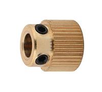 Engrenage D'entraînement en Laiton pour Extrudeuse MK7 MK8, 26/40 Dents, Haute Précision, Portable pour la Plupart des Imprimantes 3D, Léger, Facile à Installer, 10 Pièces (40