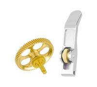 Engrenage d'extrudeuse avec poignée en aluminium Tête d'extrusion en acier trempé Nanocoating