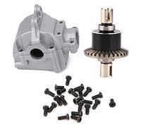 Engrenage différentiel en Alliage d'aluminium, engrenage différentiel RC avec Couvercle de Coque de boîte de Vitesses Disponible pour 144001 1:14 Voiture télécommandée