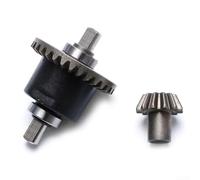 Engrenage différentiel modifié de rotation d'essieu en métal pour WLtoys 12428 et 12423 Pièce de rechange de mise à niveau de voiture télécommandée à l'échelle 1:12 (C)