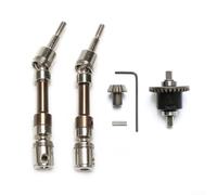 Engrenage différentiel modifié de rotation d'essieu en métal pour WLtoys 12428 et 12423 Pièce de rechange de mise à niveau de voiture télécommandée à l'échelle 1:12 (B)