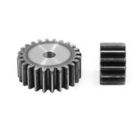 Engrenage droit 2.5 Moule 30T~49T Épaisseur 25MM 45# Acier Diamètre extérieur 80/82.5/85/87.5~127.5 1Pcs(2.5M42T-outside110)