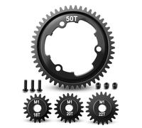 Engrenage droit 50T 1,0 m avec pignon 18T 20T 22T pour Traxxas XMAXX XRT XO-1 Maxx E-REVO 2.0 VXL