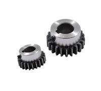 Engrenage droit à 16 dents, modèle 1,5 m, avec crémaillère et pignon à épaulement étagé, 1/2/3 à 6 pièces(10mm,4PCS 1.5M16T)
