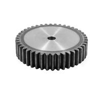 Engrenage droit à 5 moules 10T~50T Matériau : acier 45 Épaisseur : 48 mm Diamètre extérieur : 60/65/70/75/80/85~260 Surface des dents : 1 pièce(5M39T-outside205)