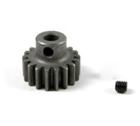 Engrenage droit à denture hélicoïdale pour moteur, 1pcs 1 Module 18 Teeth Metal Gear Hardened Steel Pinion Gear 5.0mm Bore Spur Gear 1M 18T Pinions DIY Car Modle Motor Gear miter worm