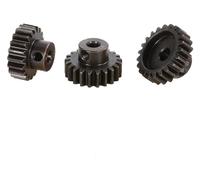 Engrenage droit à denture hélicoïdale pour moteur, 3Pcs 1 Module 11T 12T 13T Spur Gear 5mm Shaft Motor Gear 1M 20T 21T 22 Teeth Pinion Motor Gear For 1/8 Car Brushless Motor miter worm(23t 24t 25t)