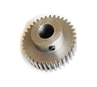 Engrenage droit en acier au carbone, module 1,25, alésage 4-8 mm, for usage mécanique - Engrenage durable et polyvalent for usage industriel(33 Teeth 6.35mm Bore)