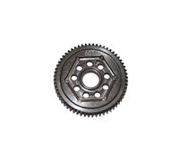 Engrenage Droit en Acier métallique 59T 60T 61T, Dents principales LOS212016 for L-OSI 1/18 Mini-T 2.0 2WD for Stadium Truck LOS01019 LOS1056 LOS01015(60T)