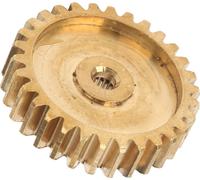 Engrenage droit en laiton 30 dents pour servo 25 dents Spline 0.8 Mod Industrial Robot Part 4305?0025?0030