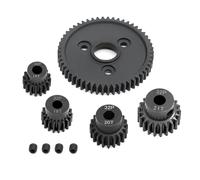 Engrenage Droit en métal 54T 0,8 32P 3956 avec pignons 16T 18T 20T 21T for 1/10 for Trax-Xas for Slash for Stampede for E-Revo
