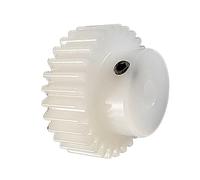 Engrenage droit en plastique, 1 module, 40 à 55 dents, for applications mécaniques - Alésages personnalisables de 5 à 7 mm(48 Teeth 6.35mm)