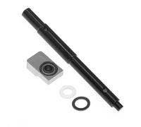 Engrenage droit moyen en acier au carbone et arbre d'entraînement Cush et support de montage de roulement compatible avec TRAXXAS-1/5 X-MAXX 8S XRT