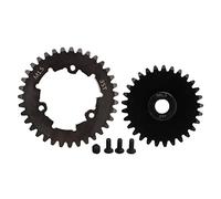 Engrenage droit RC 35T en acier résistant à l'usure, fabrication soignée M1.5 RC, jeu de pignons d'engrenage droit pour TRAXXAS 1/5 6S (Geschichte)