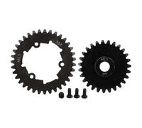 Engrenage droit RC 35T en acier résistant à l'usure, finition soignée M1. Ensemble de 5 pignons droits RC pour TRAXXAS 1/5 6S 27T