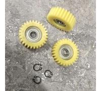 Engrenage en nylon 37,5 mm 28 dents, 37,5 x 12 mm 28T haute résistance pour véhicule électrique et scooter, transmission de puissance résistante à l'usure pour les applications sportives de plein air