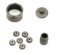 Engrenage épicyclique en métal 12 V pour perceuse électrique au lithium 506 - Construction en carbure, engrenages 9T + 6 × 18T avec manchon de roulement et intérieur pour engrenage annulaire