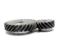 Engrenage hélicoïdal gaucher et droitier 1 M 40 dents trou intérieur 8/10/12 mm crémaillères de pignon 1 pièces(1pcs left hand,1M40T 10mm Keyway 4)