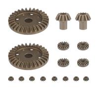 Engrenage Métallique De Mise À Niveau, Engrenage D'Entraînement Différentiel 30t 16t 10t Pour Wltoys 144001 12428 12429 12423 Rc, Pièces De Rechange De Voiture