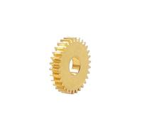 Engrenage métallique en cuivre, Module 0.2, 30/32/33/36 /39/40 /44 dents, Micro pignon fin de 1.2mm d'épaisseur 0.2M 302AB 33T 393B 402AB(402A-1Piece)