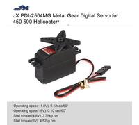 Engrenage Métallique, Servo Numérique À Noyau Pour Hélicoptère Rc Pdi-2504mg 4.8, Pièces D'Avion À Aile Fixe Hz, 450 V-6v 4kg