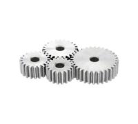 Engrenage Module 1 29 Dents, Engrenage Droit en Acier C45, Roue Dentée Droite pour Machine CNC et Transmission Mécanique