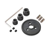 Engrenage moteur 54T en acier 3956 0,8 32 pignons avec pignons 15T 17T 19T pour Tr-ax-xas SLA-sh 4x4 4WD/2WD VXL Rally VXL Stampede 4x4 Tr-ax-xas 1/10 Sum-mit E-mit 1/10 E-mit REVO