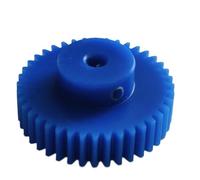 Engrenage moteur en plastique, Engrenage cylindrique droit en plastique, dents droites, module 1,5, alésage 10 mm, plusieurs tailles de dents(28 Teeth)