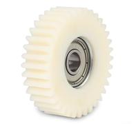 Engrenage planétaire en nylon 36T avec roulements pour moteur Bafang E-For Bike Hub - 47,5 x 13,5 mm - Pièce de rechange blanche (1 pièce)