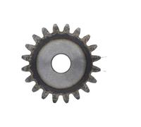 Engrenage plat 2M-10/11/12/13/14/15/16/17/18/19/20T SC45# engrenage cylindrique en acier au carbone hauteur 20 Mm dents de trempe haute fréquence (Size : 2M17T - Bore 10 mm)