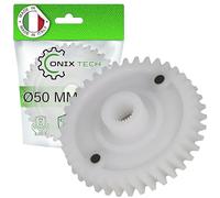 Engrenage pour Machine a Cafe Grain Ø50 mm 38 Dents 996530029609 pour Saeco | 226000300 pour Philips pour Gaggia - MADE IN ITALY - Garantie de 5 Ans - ONIX TECH