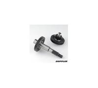 Engrenage/transmission scooter doppler adapt. booster -52/15-39 (2pcs)(axe roue ar)