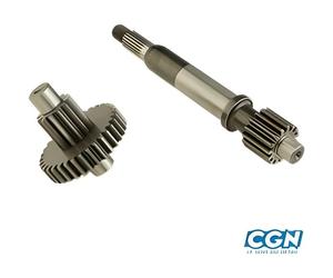 Engrenage/transmission scooter doppler adapt. speedfight/trekker/vivacity/ludix 15-33/12-